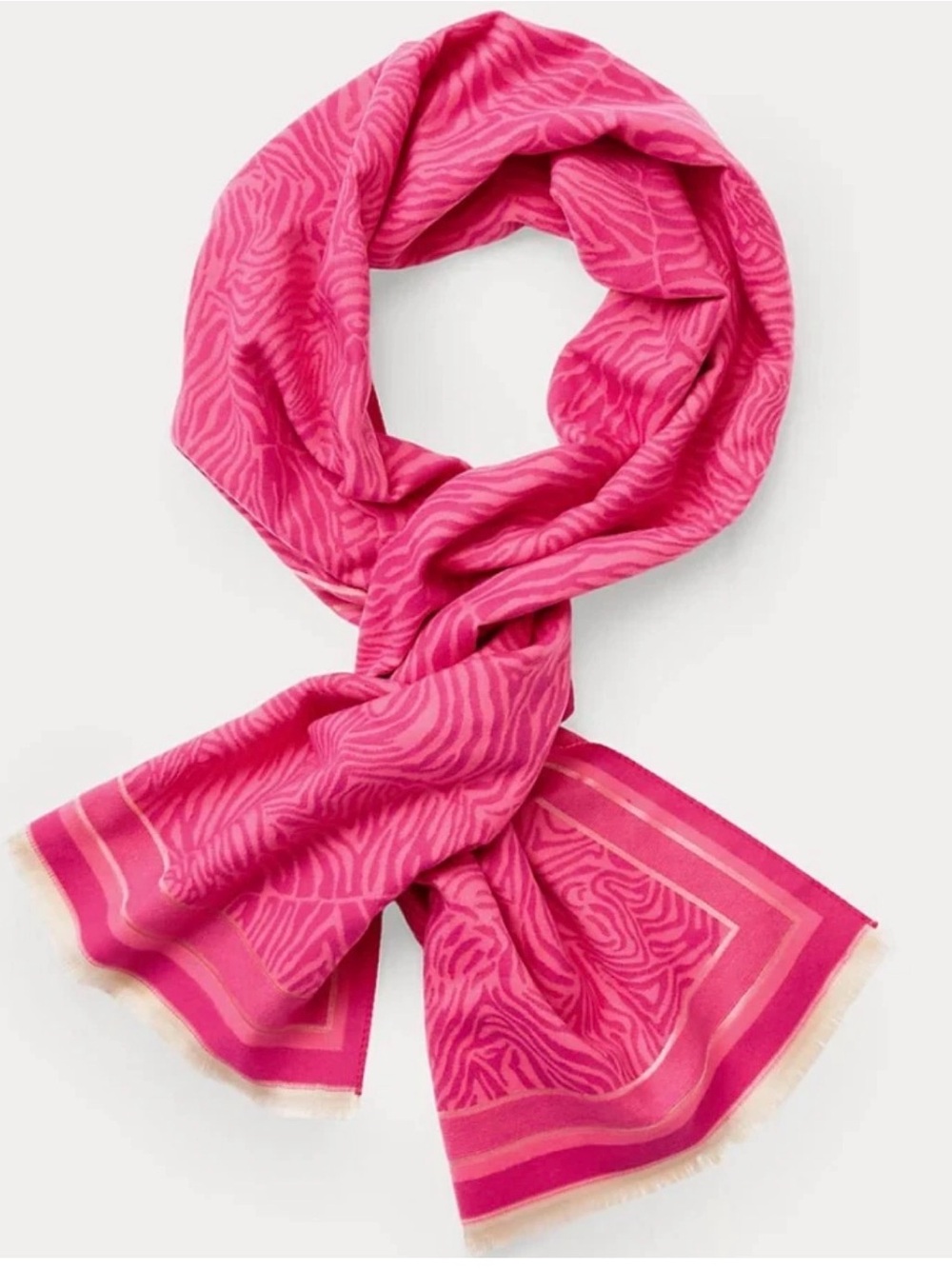 NWT Lilly Pulitzer Jacquard Wrap Pink Aster Camouflage Catwalk